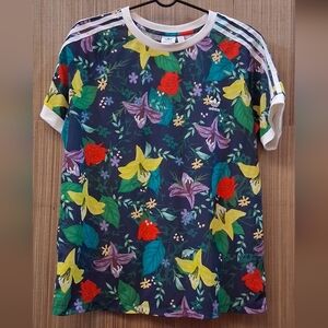 Adidas Women's Short Sleeve Floral Tee